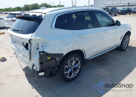 2024 BMW X3 xDrive30I from USA, damaged, VIN WBX57DP07RN267346